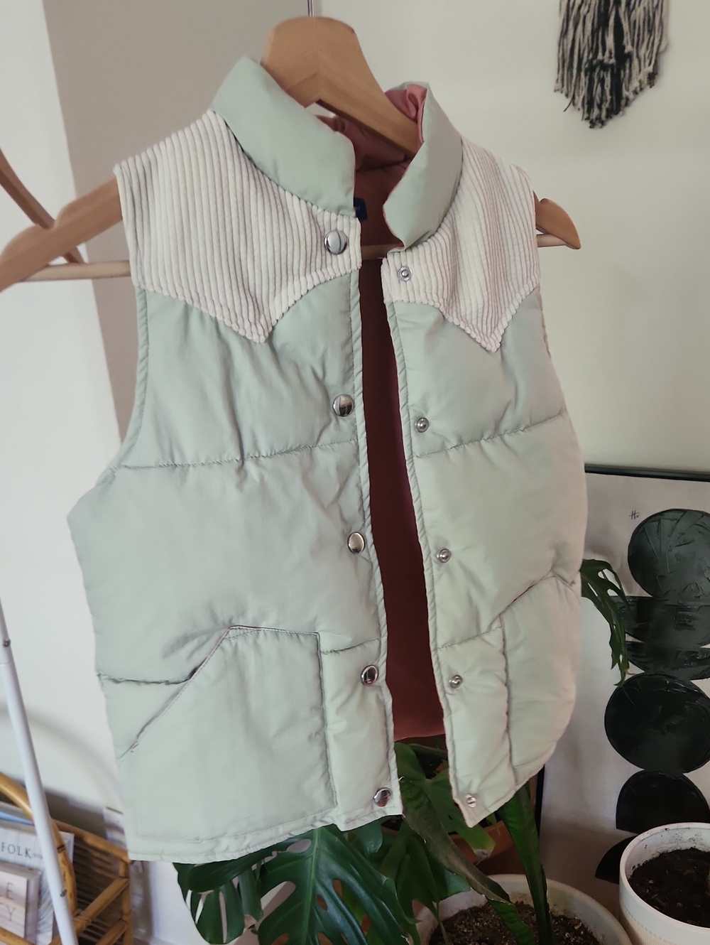 Maison Me Western Puffer Vest